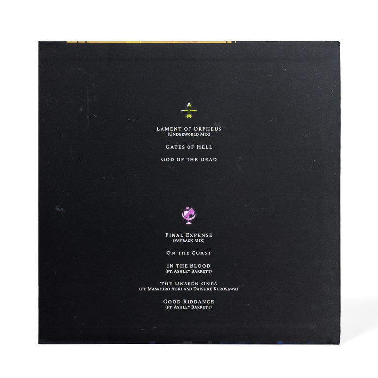 Hades: Original Soundtrack 4xLP - Back of Sleeve