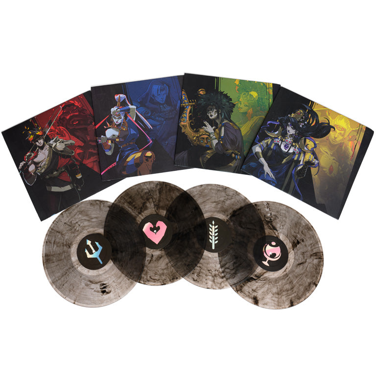 Hades: Original Soundtrack 4xLP - Sleeves and Smoke Grey Discs