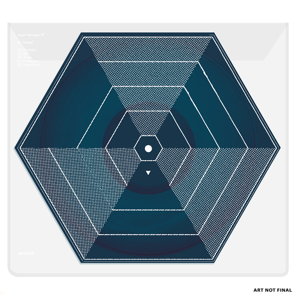 Super Hexagon EP Reissue Blue