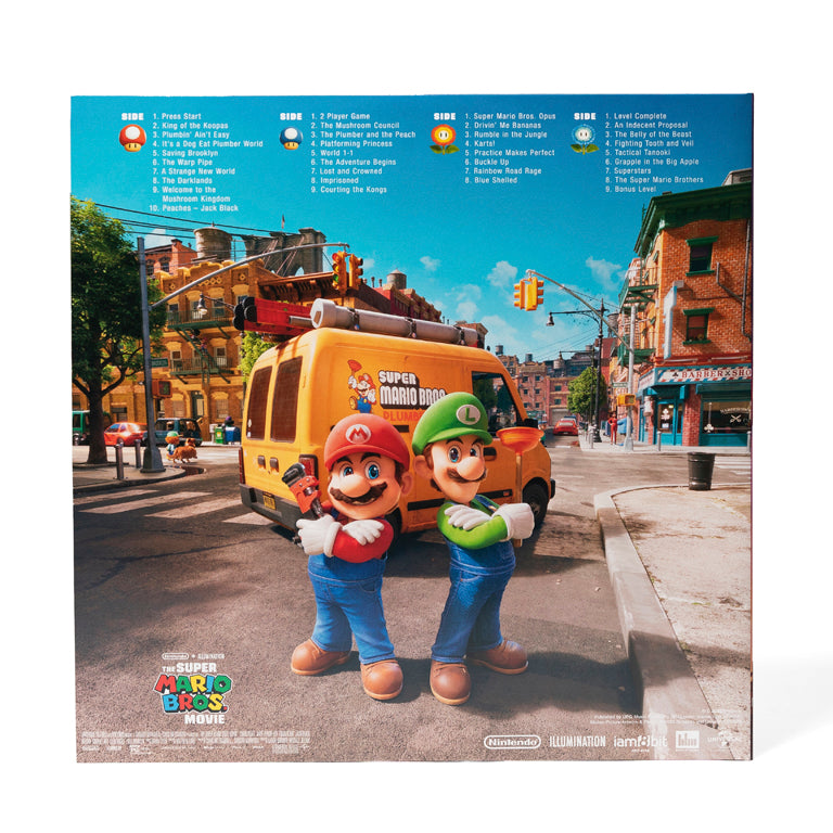 The Super Mario Bros. Movie 2xLP (Back)