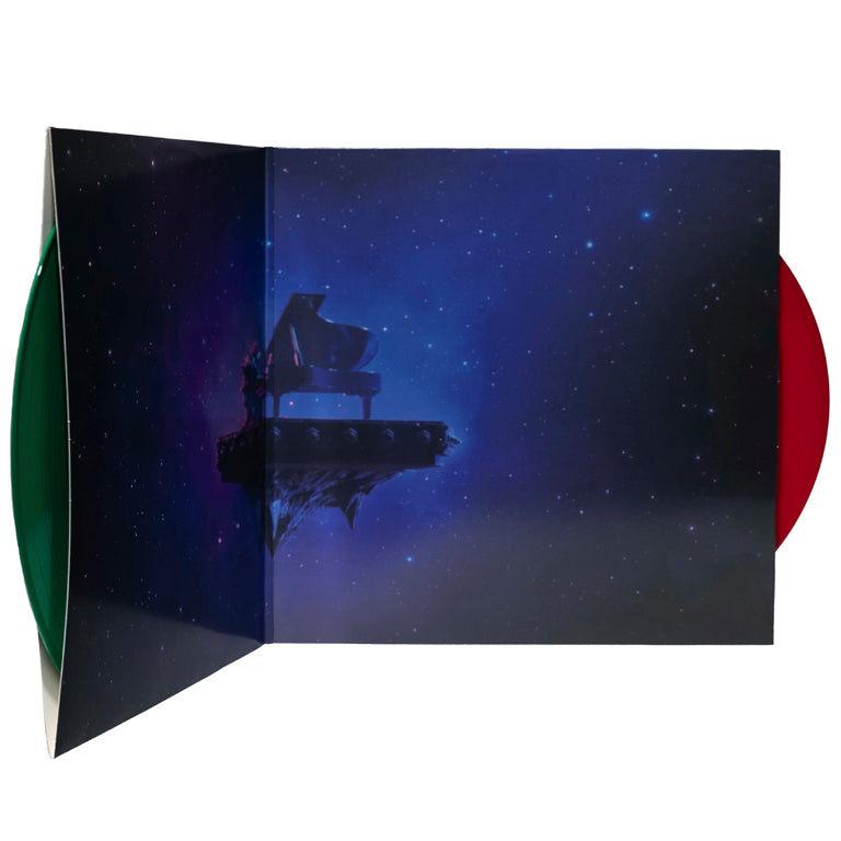 The Super Mario Bros. Movie 2xLP - Red and Green - Open Jacket with Discs