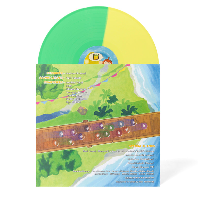 Super Monkey Ball Banana Rumble Vinyl Sleeve & Disc