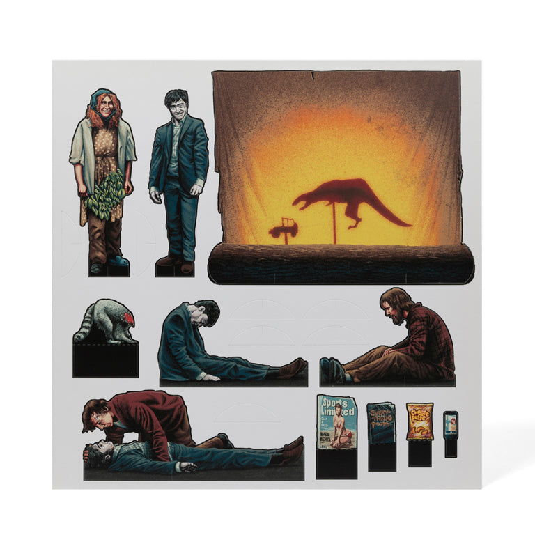 Swiss Army Man Collector's Edition Vinyl Paper Doll Playset