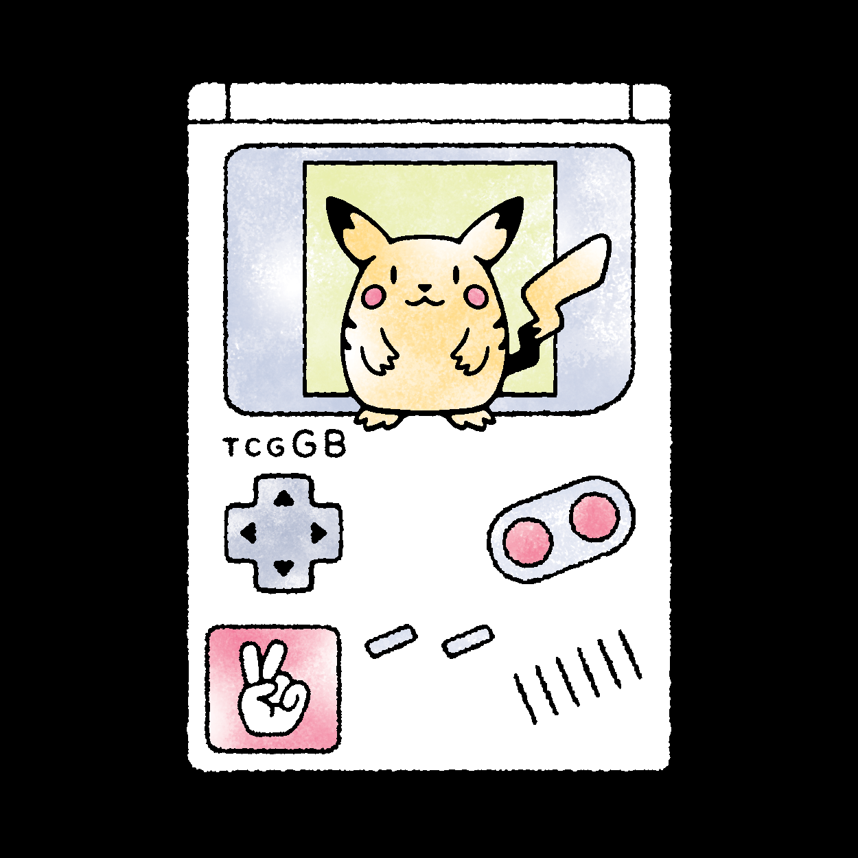 64 TCG-GB 14 - Pikachu (Pokemon Yellow) by Drew Wise