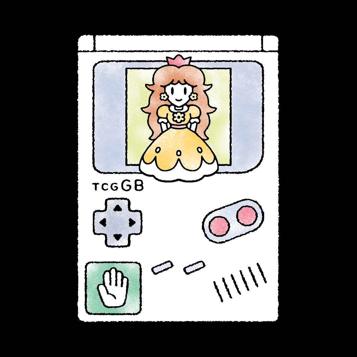 58 TCG-GB 7 - Daisy (Super Mario Land) by Drew Wise
