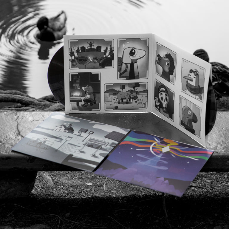 Toem 2xLP gatefold jacket with discs and sleeves