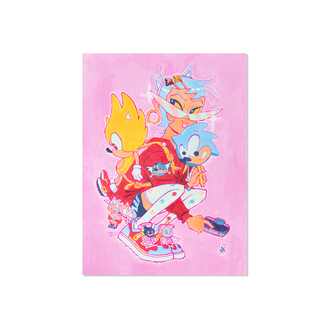 Tara Billinger - Sonic Gear (Timed Edition Print)