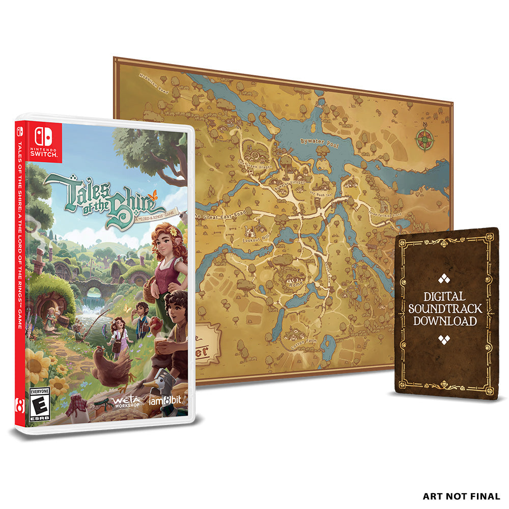 Tales of the Shire: A The Lord of The Rings™ Game (Nintendo Switch Exclusive Edition) o-sleeve and fold out map