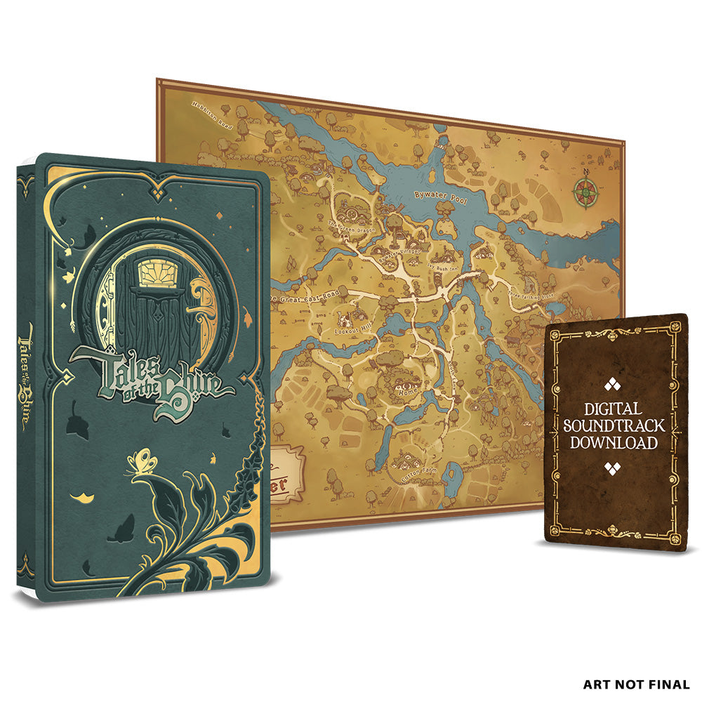 Tales of the Shire: A The Lord of The Rings™ Game (Nintendo Switch Exclusive Edition) O-Sleeve, Digital Soundtrack, Fold-out map