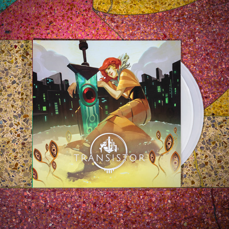 Transistor: Original Soundtrack 2xLP - iam8bit Exclusive Edition - 2xLP on Milky Clear