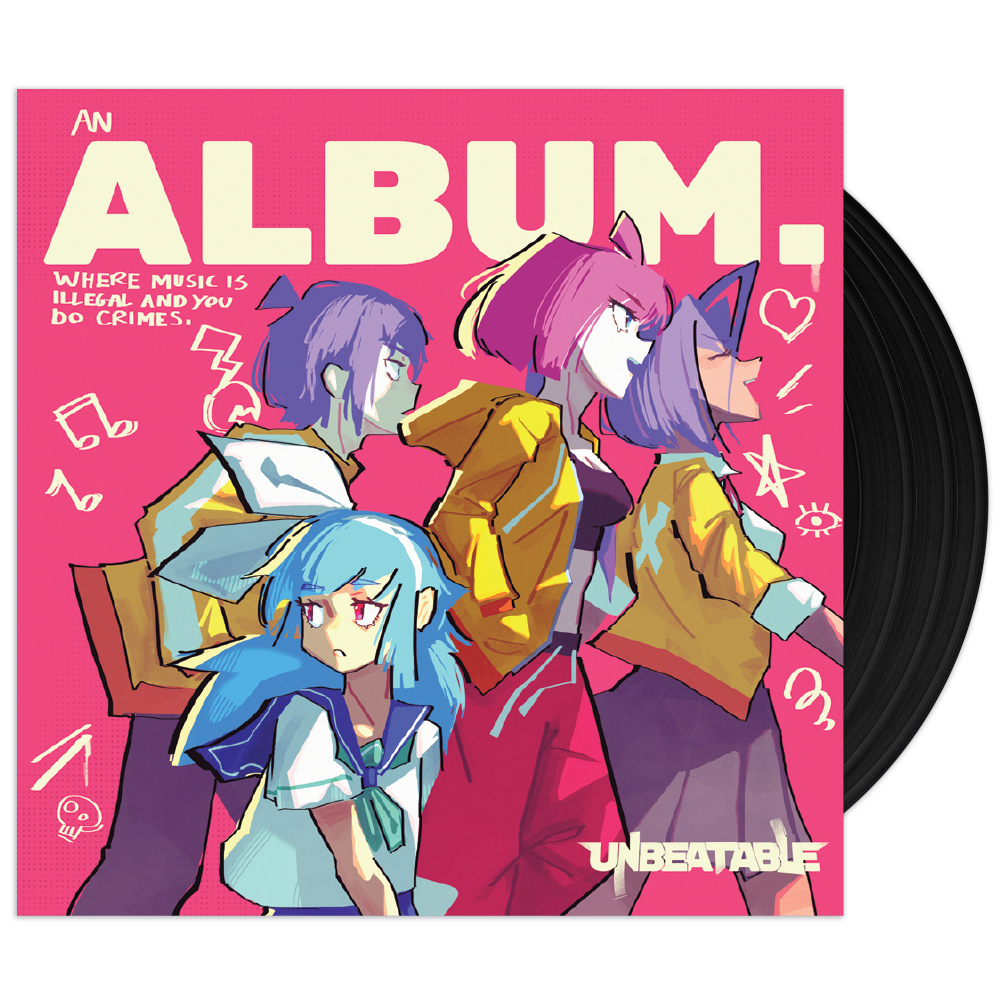 iam8bit | UNBEATABLE: ALBUM. 3xLP Vinyl Soundtrack