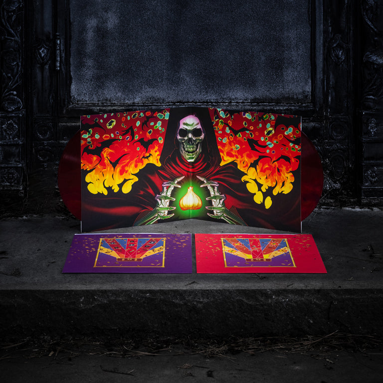 Vampire Survivors 2xLP (Open Jacket with Discs and Sleeves)