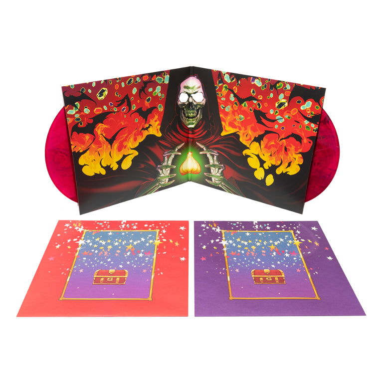 Vampire Survivors 2xLP (Open Jacket with Discs and Sleeves)