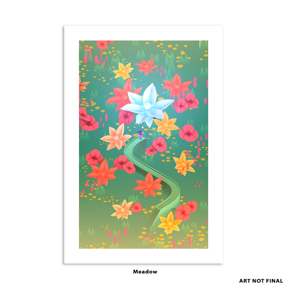 Monument Valley Premium Art Cards Meadow