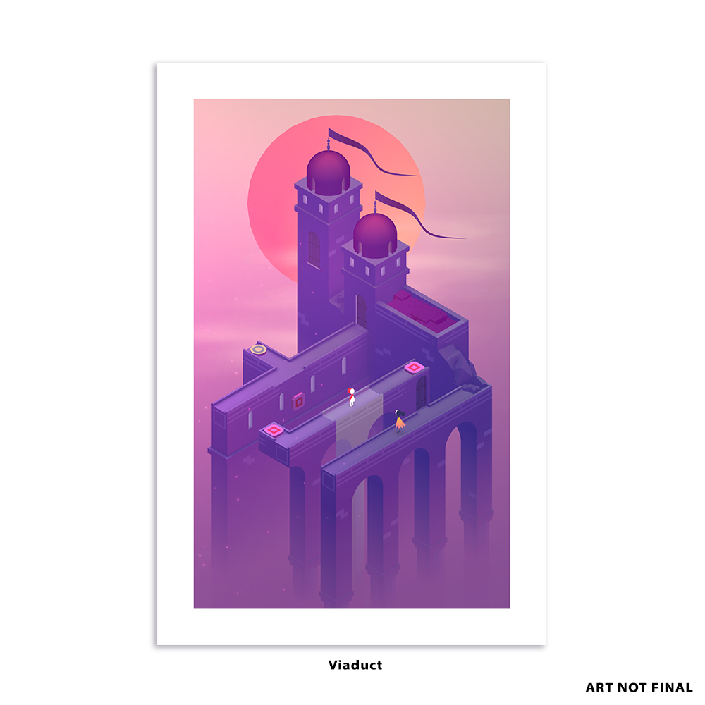 Monument Valley Premium Art Cards Viaduct