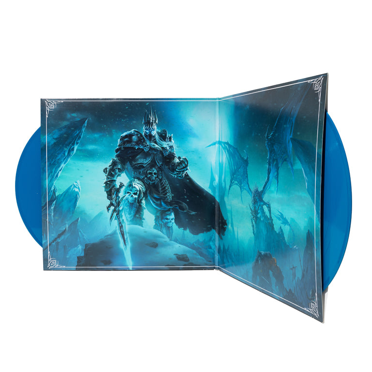 World of Warcraft: Wrath of the Lich King 2xLP Open Jacket Display with Discs