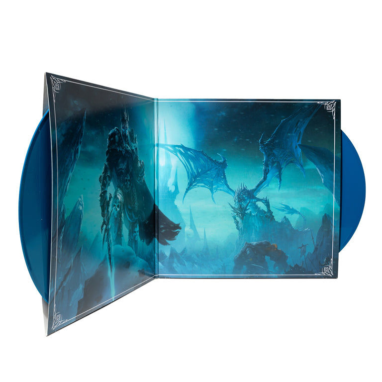 World of Warcraft: Wrath of the Lich King 2xLP Open Jacket Display with Discs