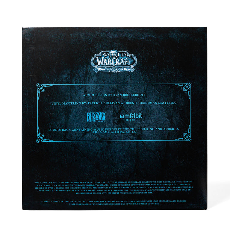 World of Warcraft: Wrath of the Lich King 2xLP (Back)