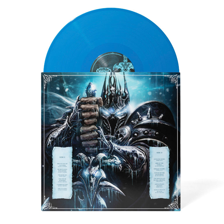 World of Warcraft: Wrath of the Lich King 2xLP Disc and Sleeve C/D