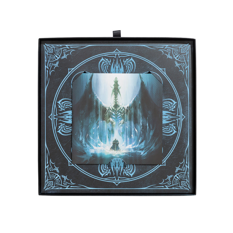 World of Warcraft: Wrath of the Lich King Deluxe Box Set (3xLP) - iam8bit Exclusive Edition 7" Disc in Box Drawer Insert
