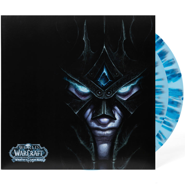 World of Warcraft: Wrath of the Lich King 2xLP Blizzard 'Blue Splatter'