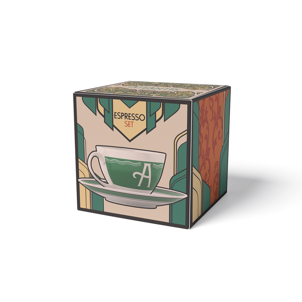 Control Resonant: Atlantis Cafe Espresso Cup Set