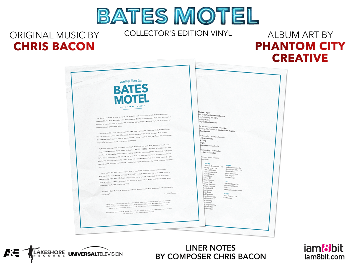 Bates Motel: Collector’s Edition Vinyl