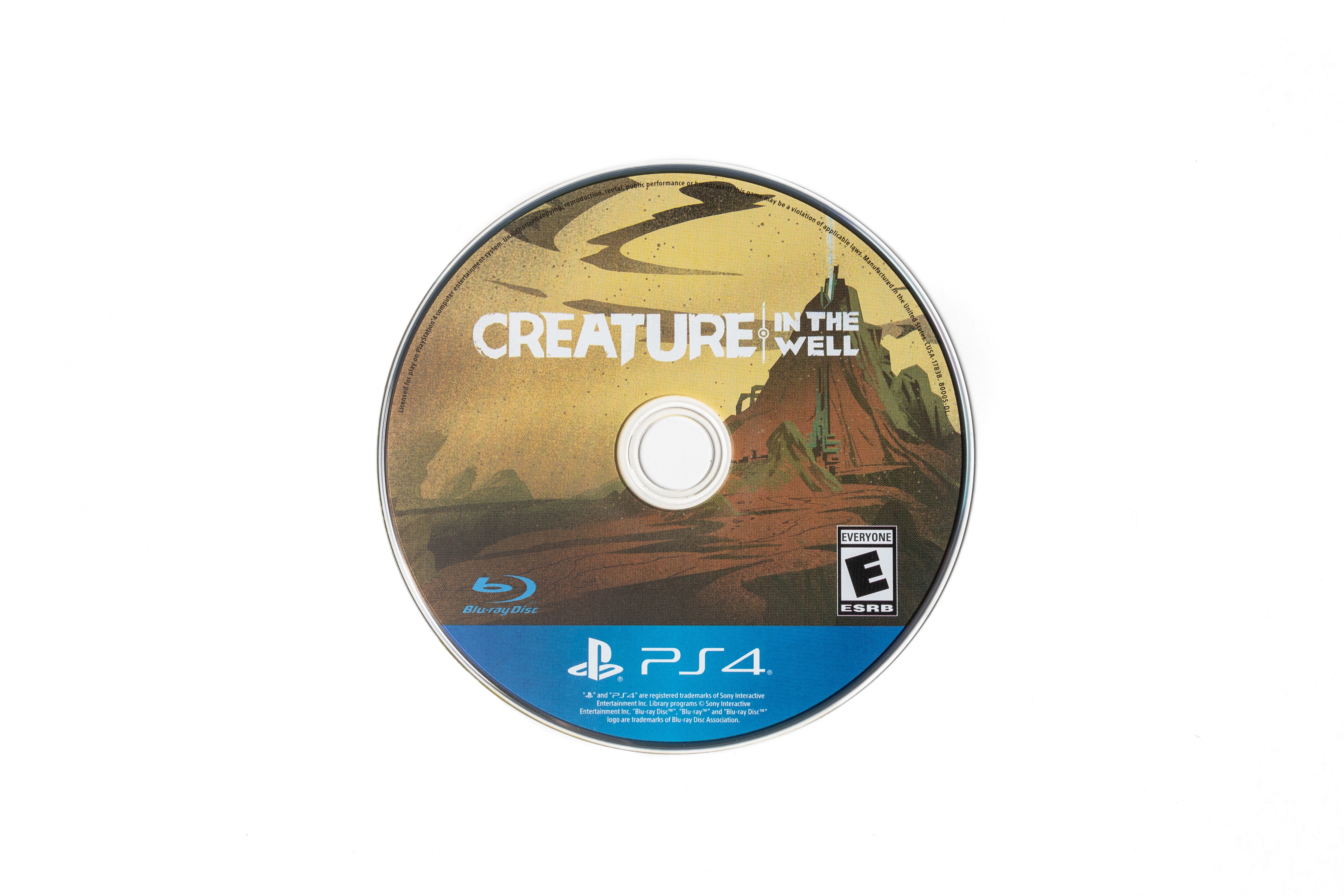 Creature In The Well Playstation 4 Disc