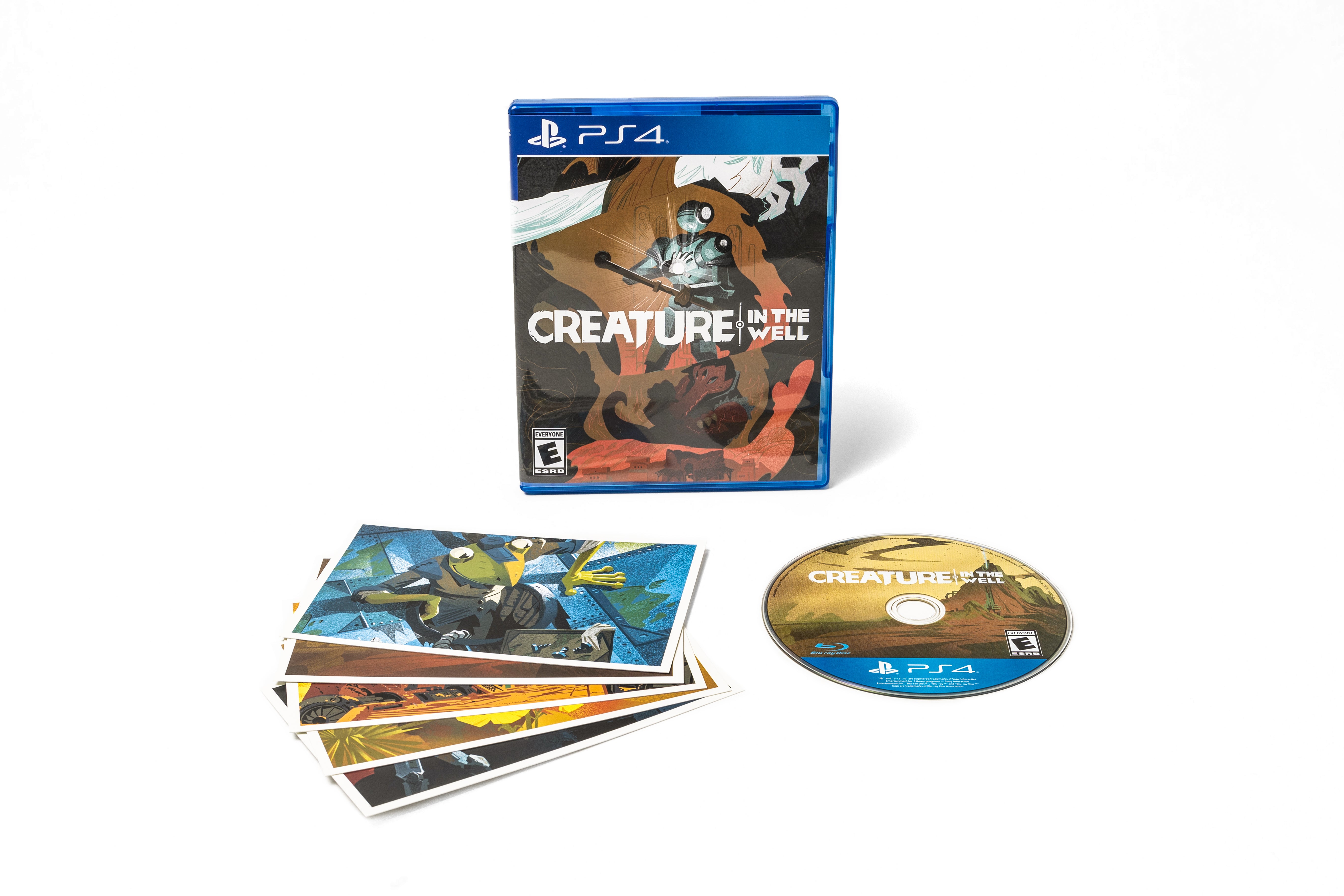 Creature In The Well Playstation 4 with Art Cards and Disc