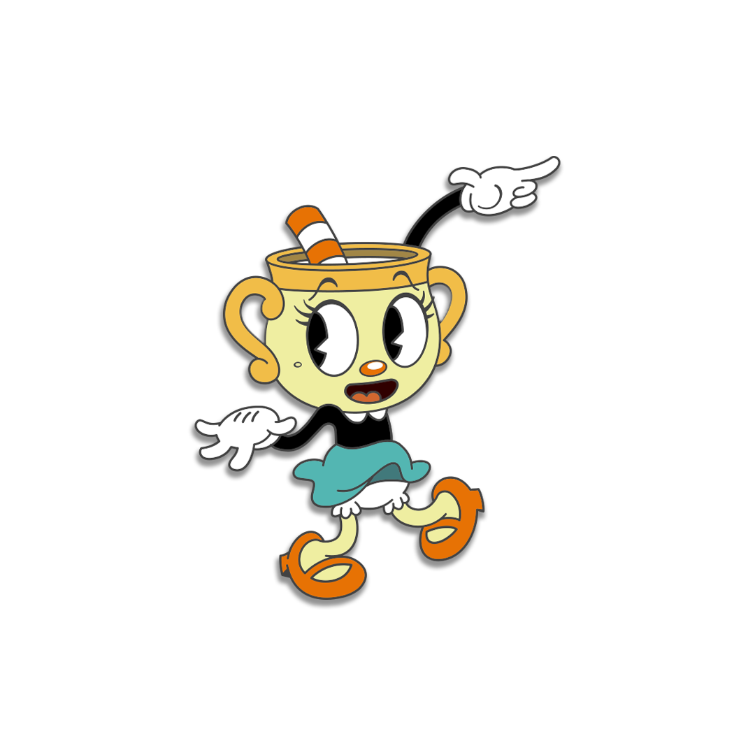 The Cuphead Show! Premium Character Pins