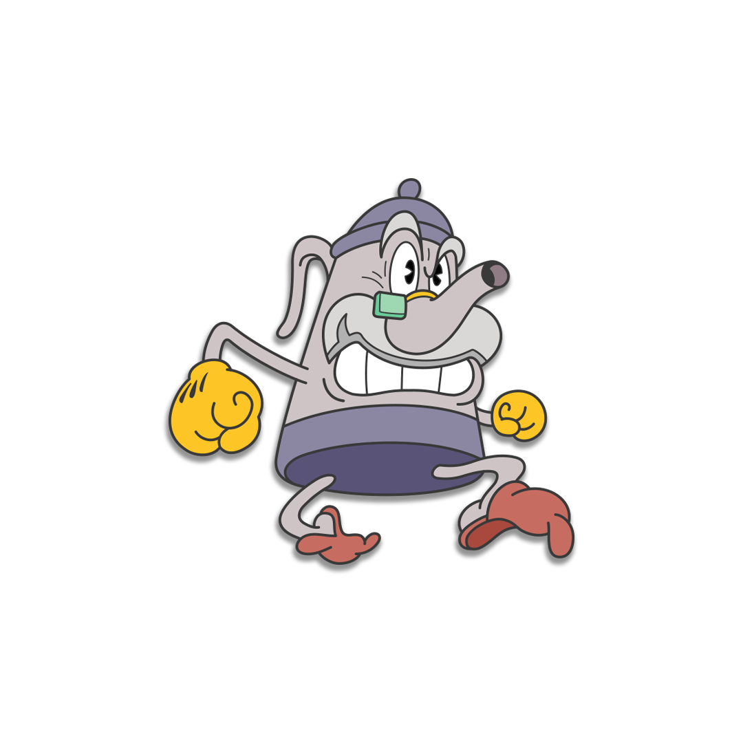 The Cuphead Show! Premium Character Pins