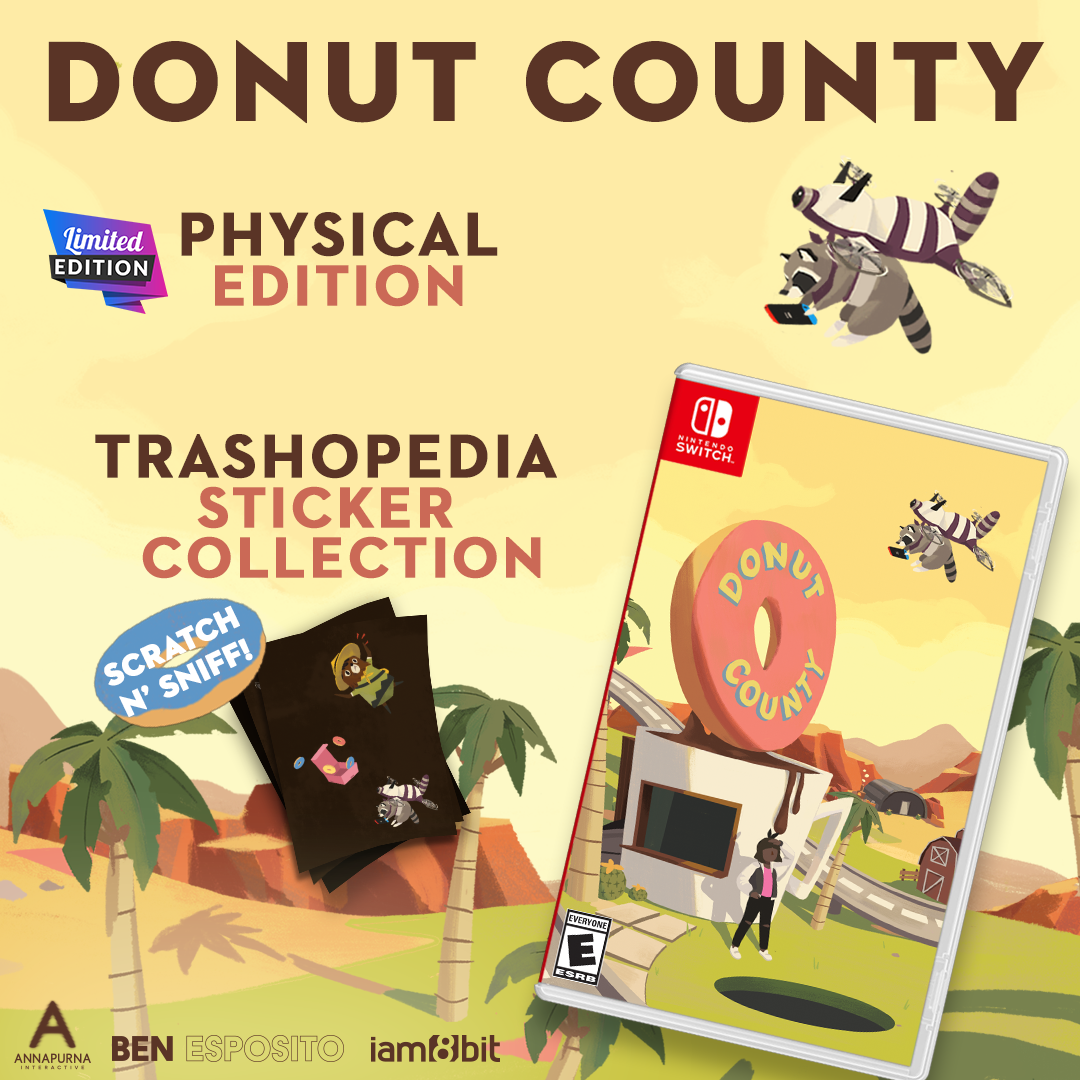 Donut County (Nintendo Switch Physical Edition)