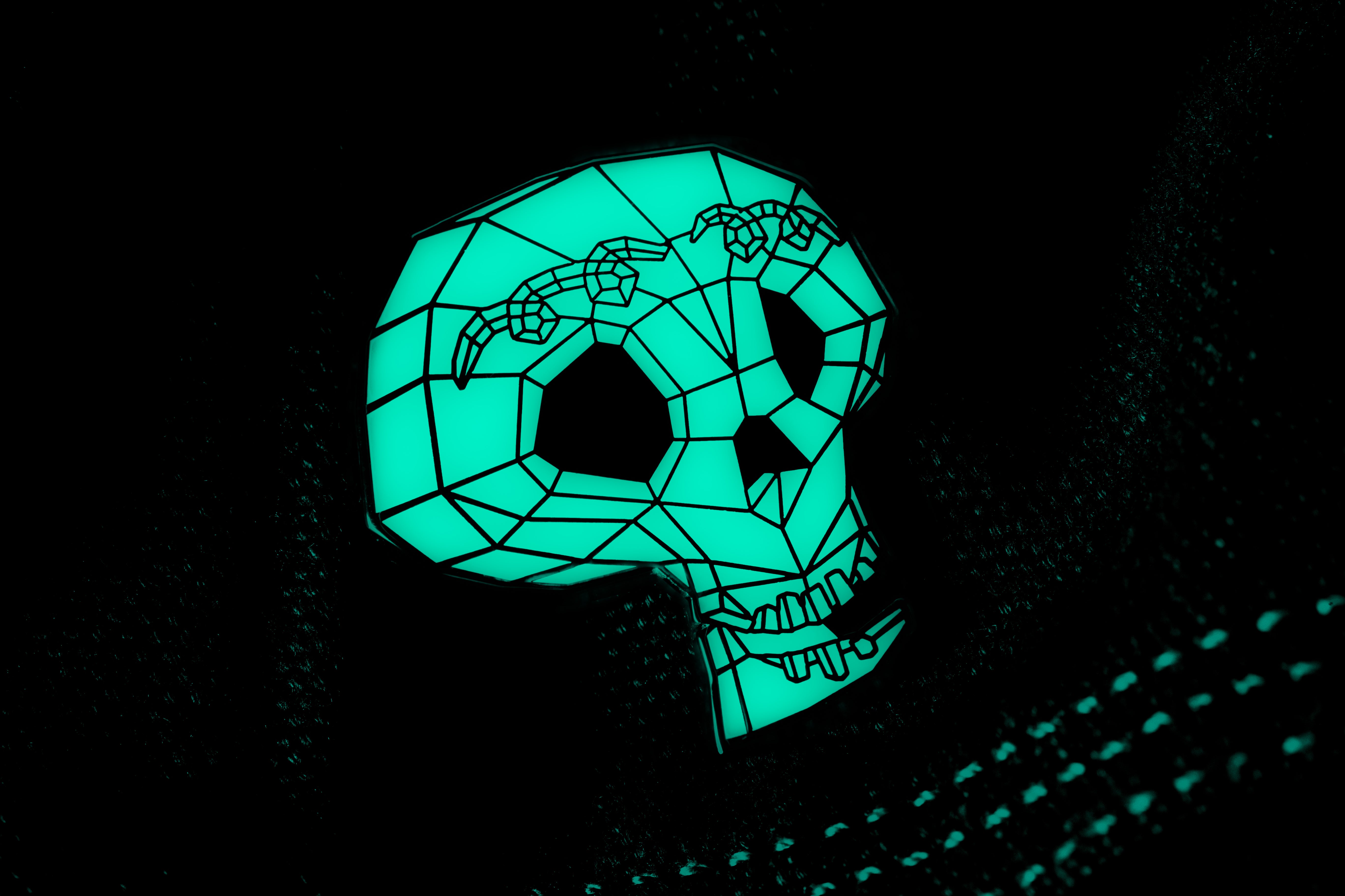 Day of the Devs Pin - Glow in the dark