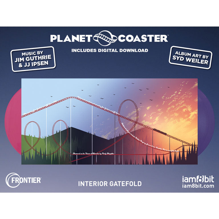 Planet Coaster Soundtrack (You, Me & Gravity: The Music Of Planet Coaster) 2xLP