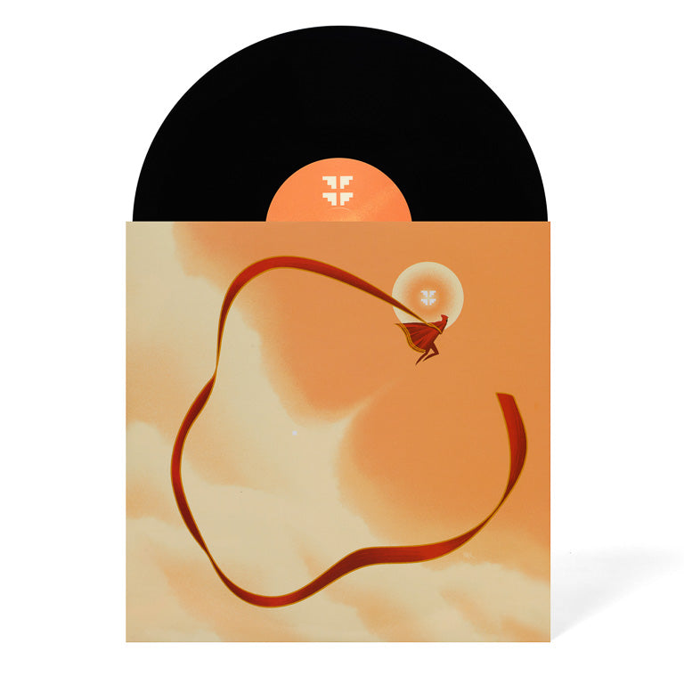 Journey Vinyl Soundtrack 2xLP (10th Anniversary Edition) Disc and Sleeve