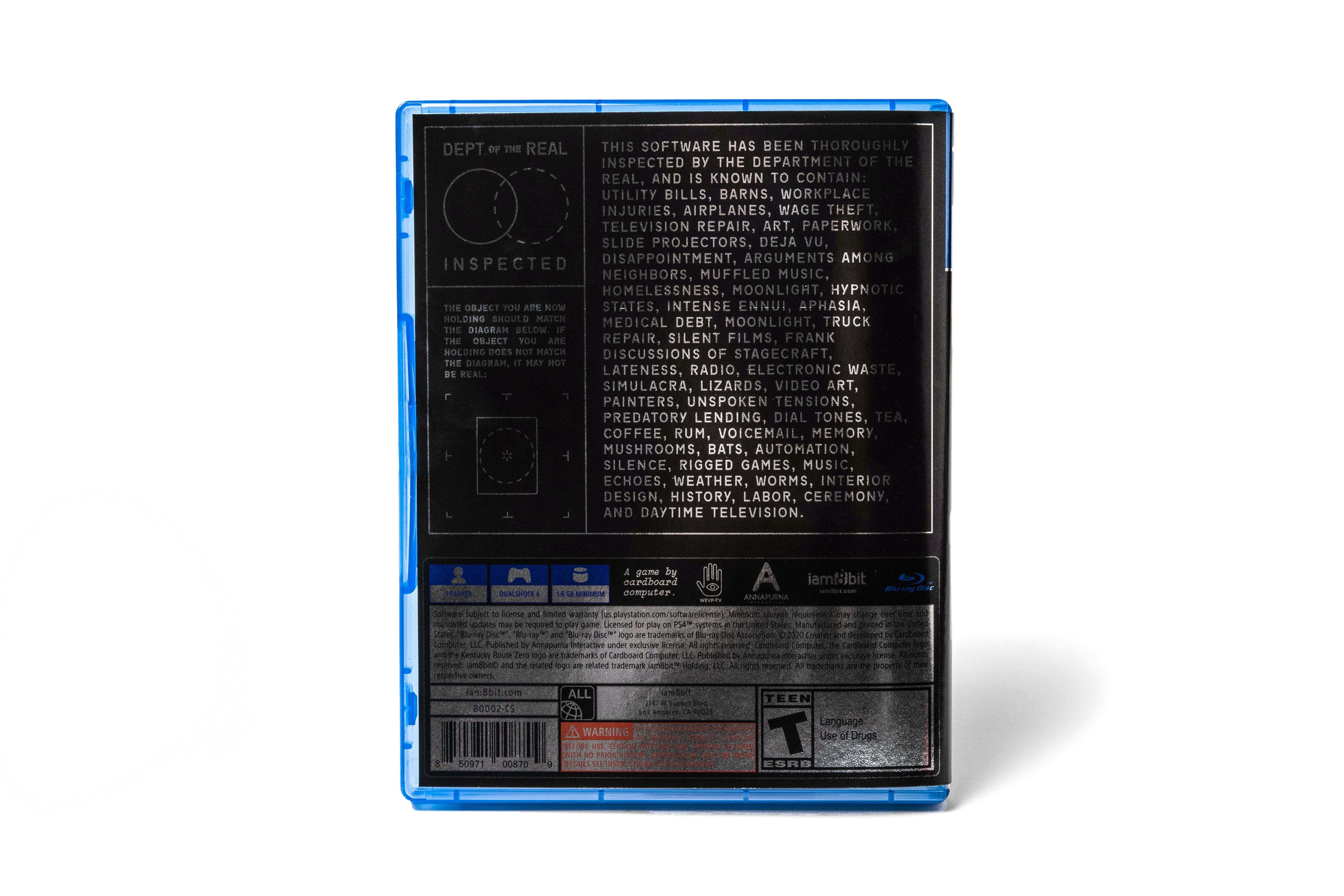 Kentucky Route Zero Playstation 4