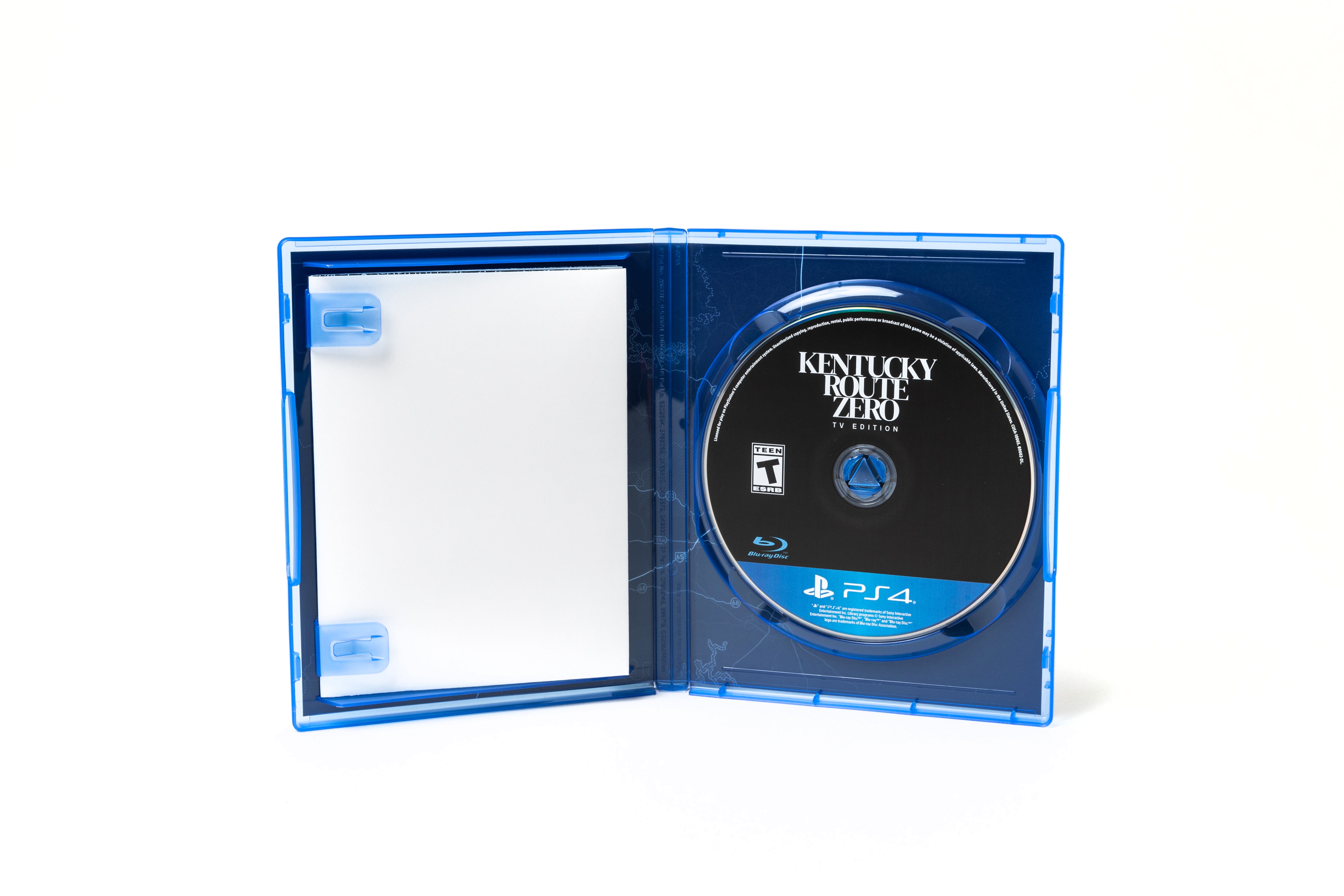 Kentucky Route Zero Playstation 4 inside case