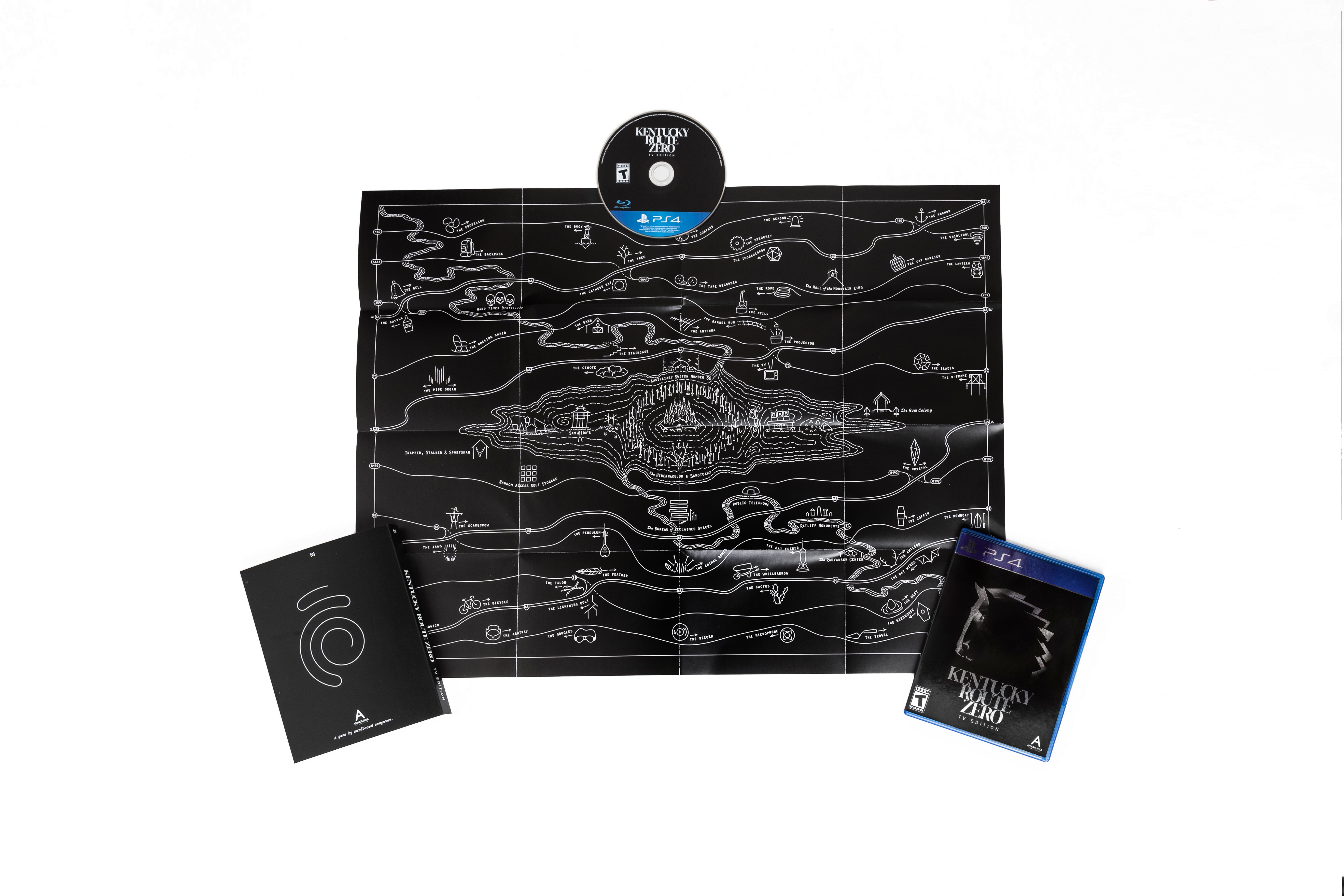 Kentucky Route Zero Playstation 4 Map