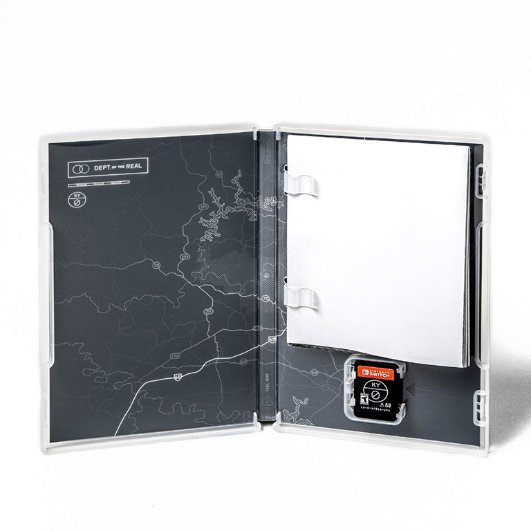 Kentucky Route Zero Nintendo Switch Inside of Case