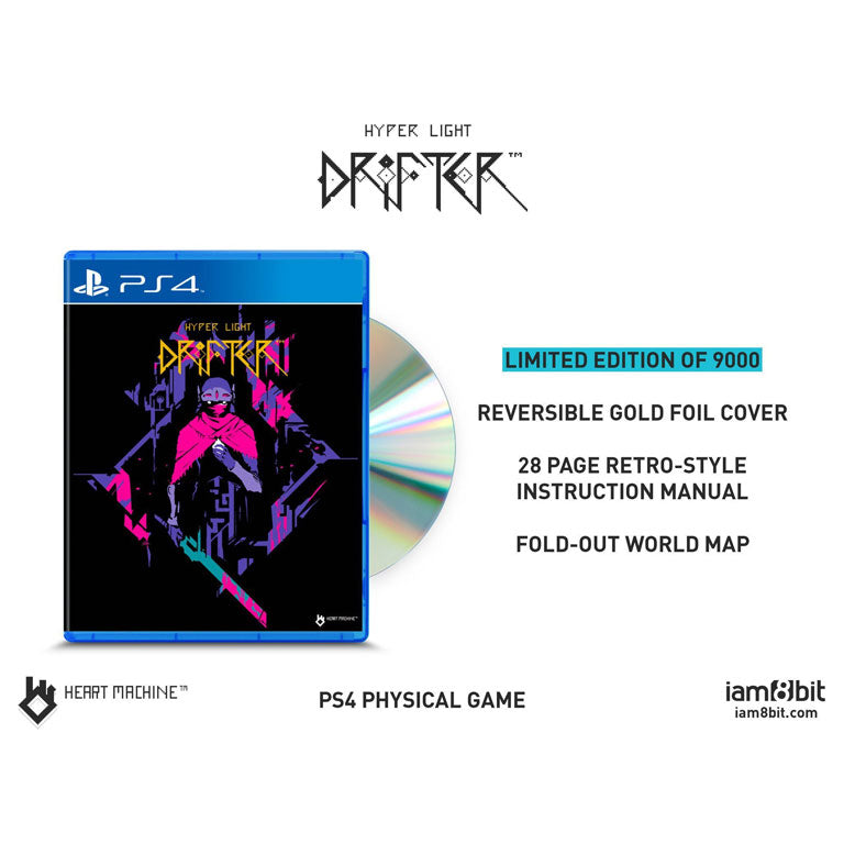Hyper Light Drifter - PS4 Physical Game