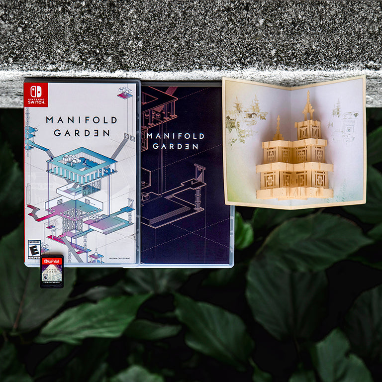 Manifold Garden Nintendo Switch with Pop-Up Art