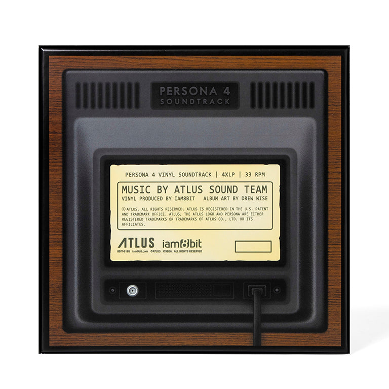 Persona 4 Vinyl Soundtrack 4xLP