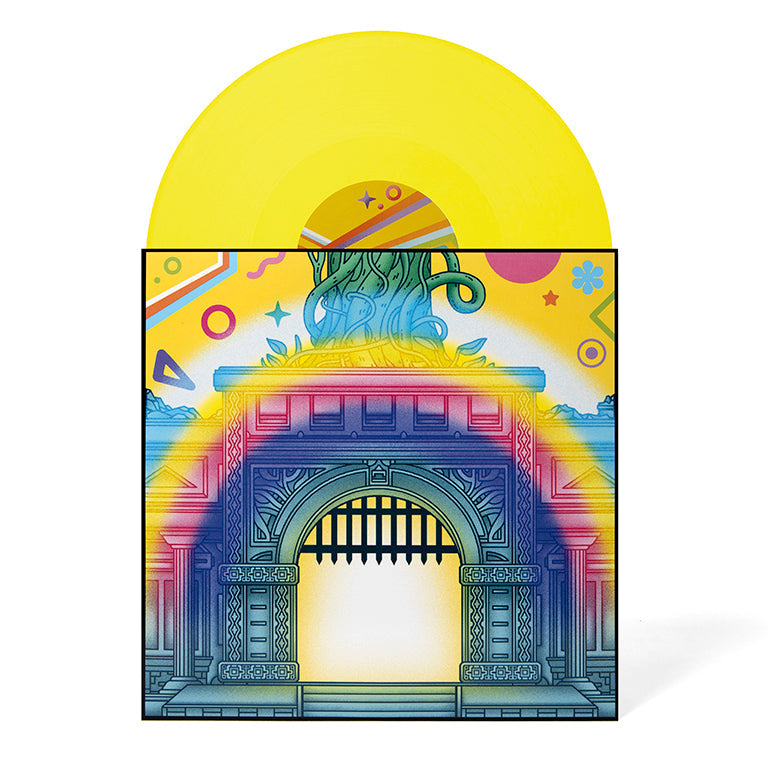 Persona 4 Vinyl Soundtrack 4xLP - Disc and Sleeve