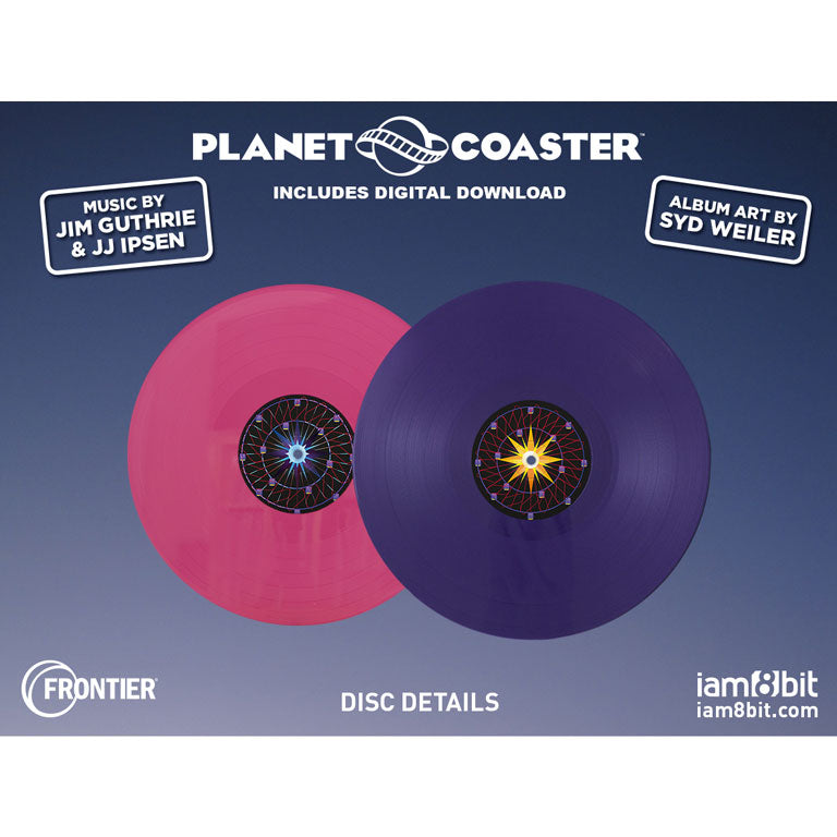Planet Coaster Soundtrack (You, Me & Gravity: The Music Of Planet Coaster) 2xLP