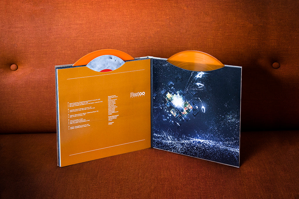Rez Infinite - Vinyl Soundtrack 2xLP + Retrospective Book + 7” Bonus Vinyl - Orange Vinyl Edition