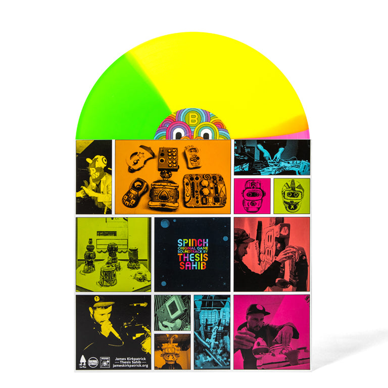 Spinch LP Vinyl Soundtrack sleeve and disc