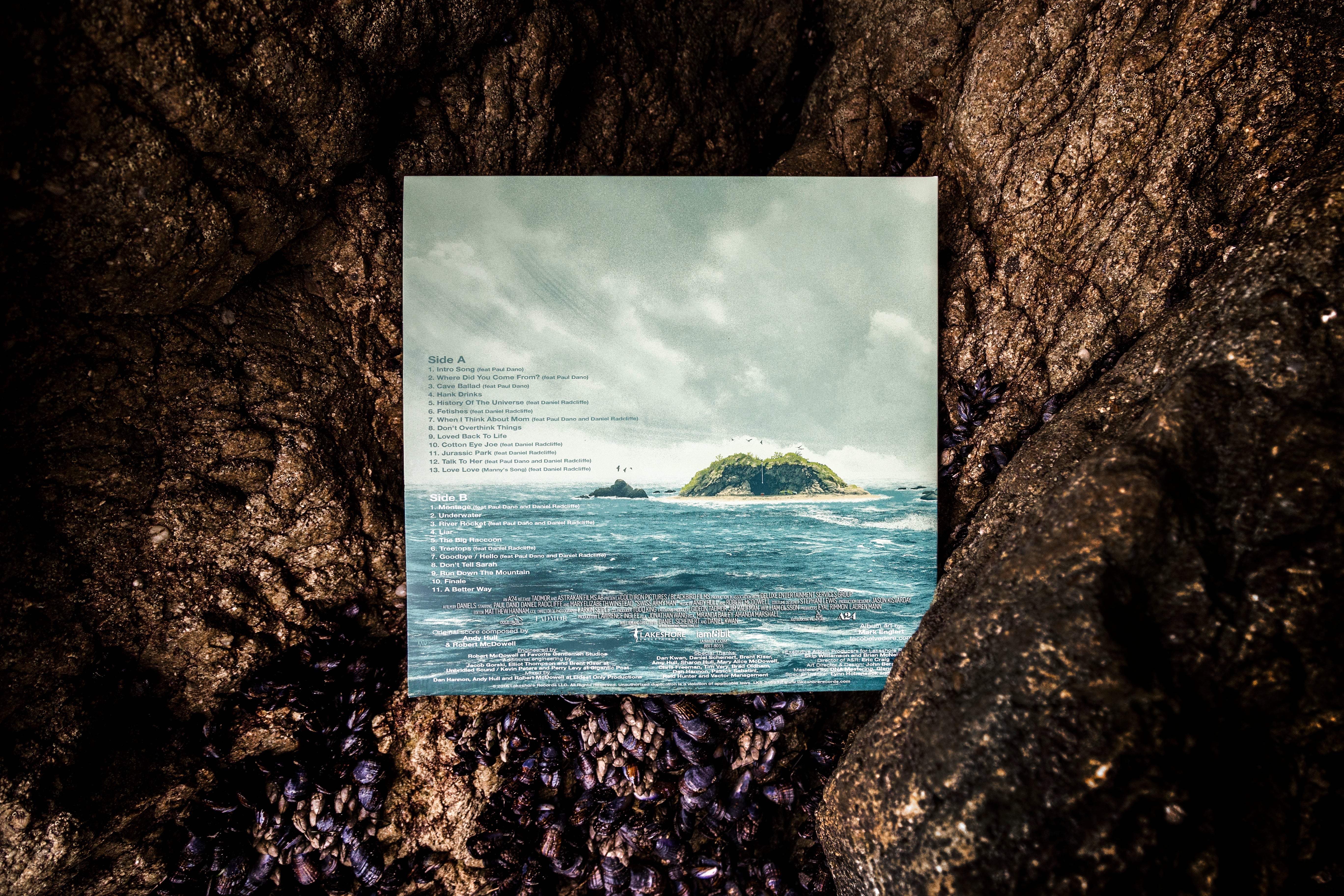 Swiss Army Man Collector's Edition Vinyl Back of Jacket