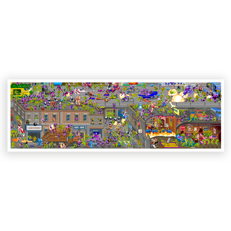 iam8bit | Turtlemania! by Aled Lewis (Limited Edition)