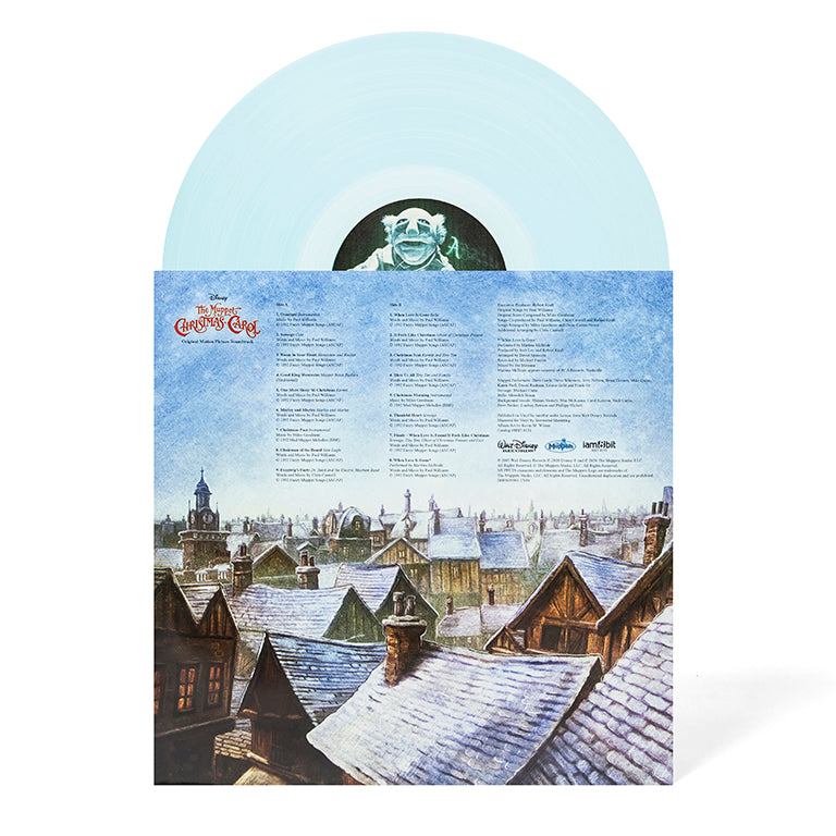 The Muppet Christmas Carol Soundtrack - iam8bit Exclusive Ghosts of Christmas Blue vinyl