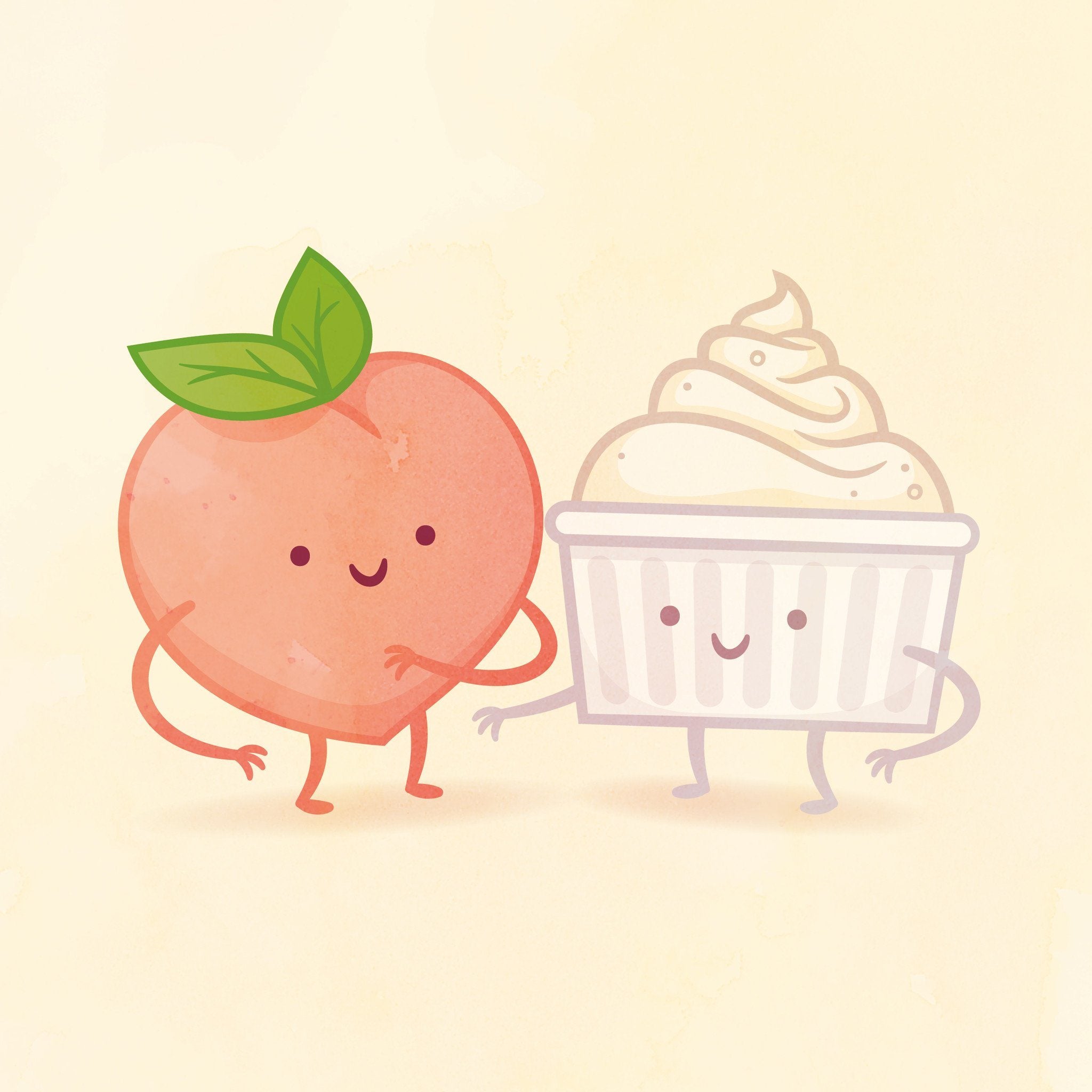 Peach and Cream by Philip Tseng